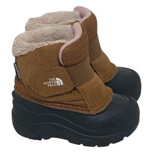 The North Face Alpenglow II Winter Snow Rubber Suede Boots -New-Size 6